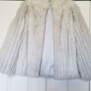 Silver fox jacket